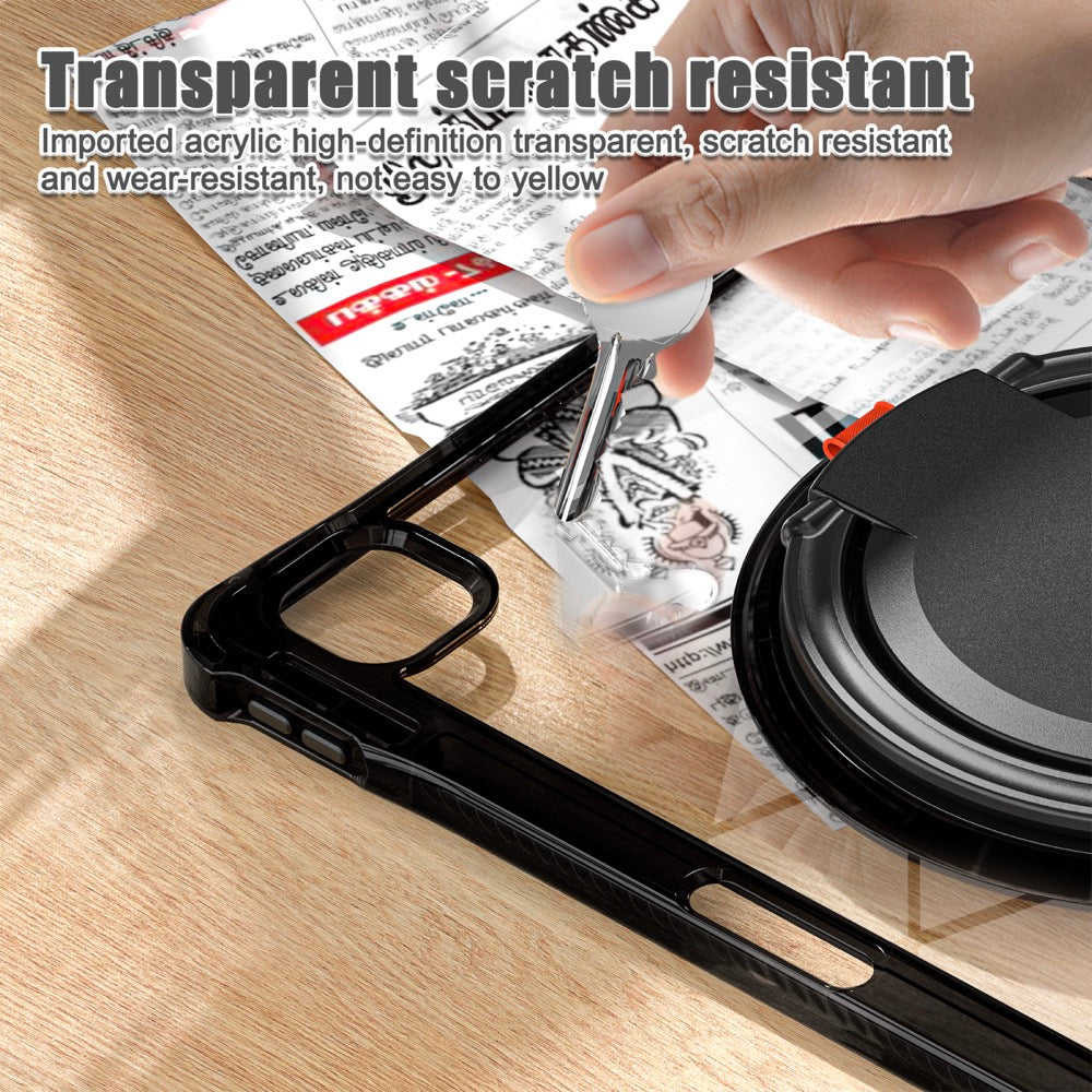 Estuche Transparente B Series para iPad Pro 13 2024 - Negro - 0714000036