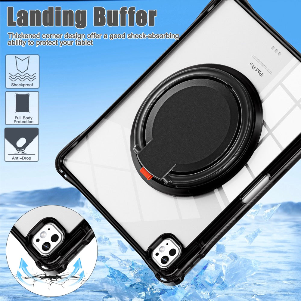 Estuche Transparente B Series para iPad Pro 13 2024 - Negro - 0714000036