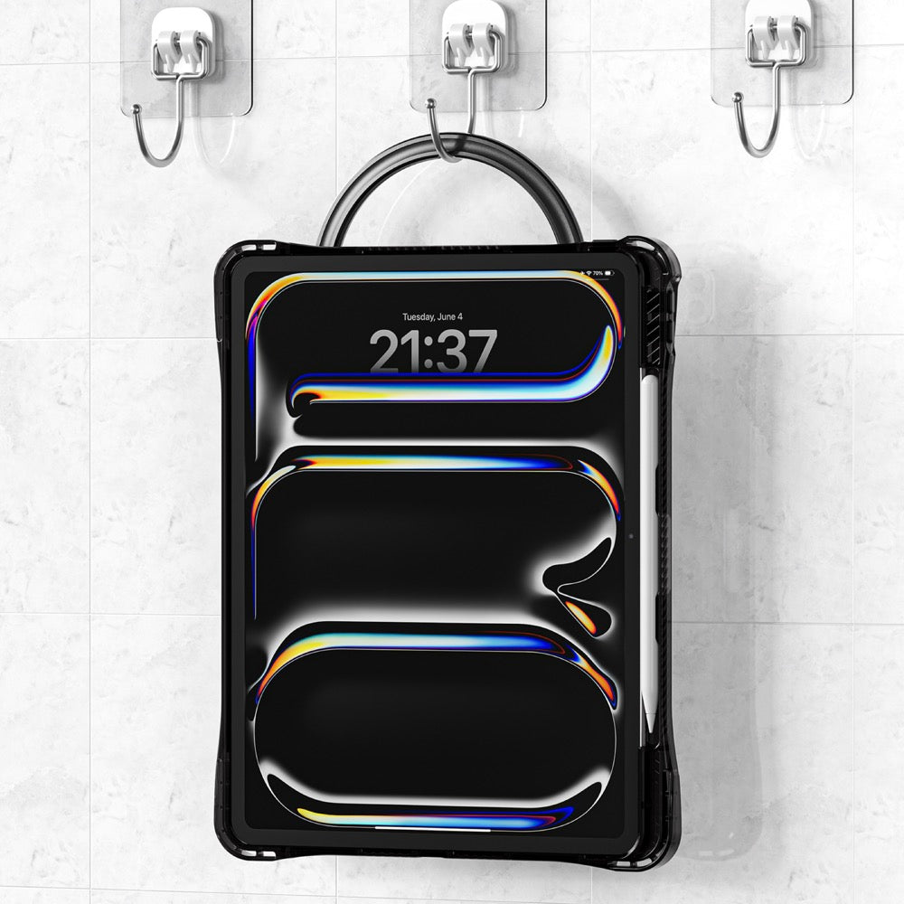 Estuche Transparente B Series para iPad Pro 13 2024 - Negro - 0714000036