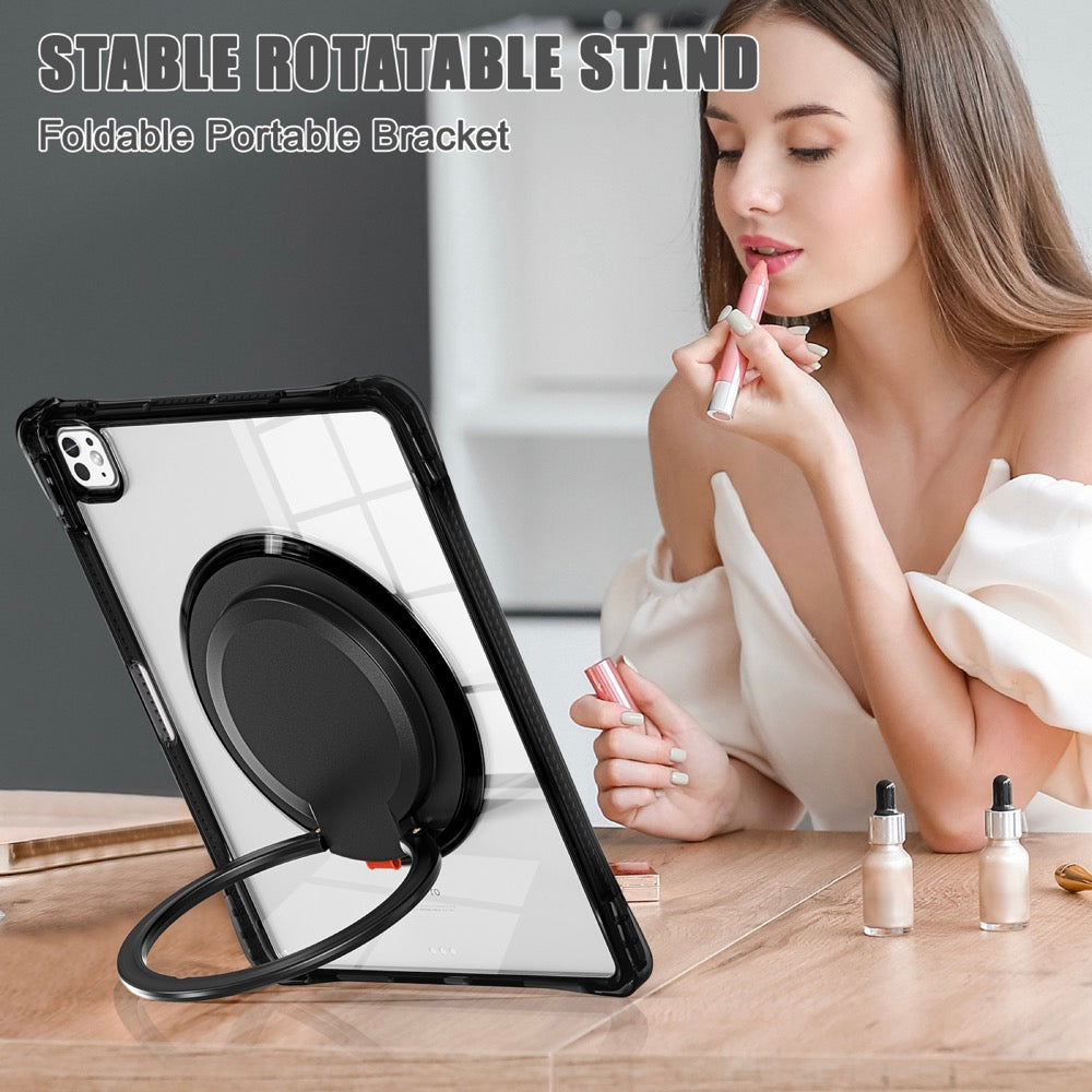 Estuche Transparente B Series para iPad Pro 13 2024 - Negro - 0714000036