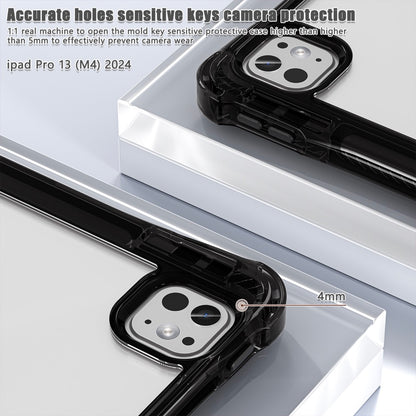 Estuche Transparente B Series para iPad Pro 13 2024 - Negro - 0714000036