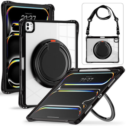 Estuche Transparente B Series para iPad Pro 13 2024 - Negro - 0714000036