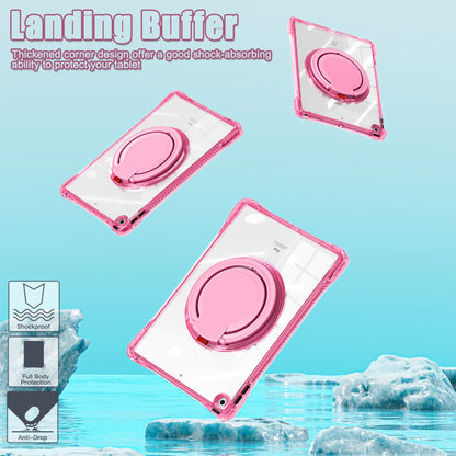 Estuche transparent b series modelo ipad 10.2 color fucsia con strap - imagen 8