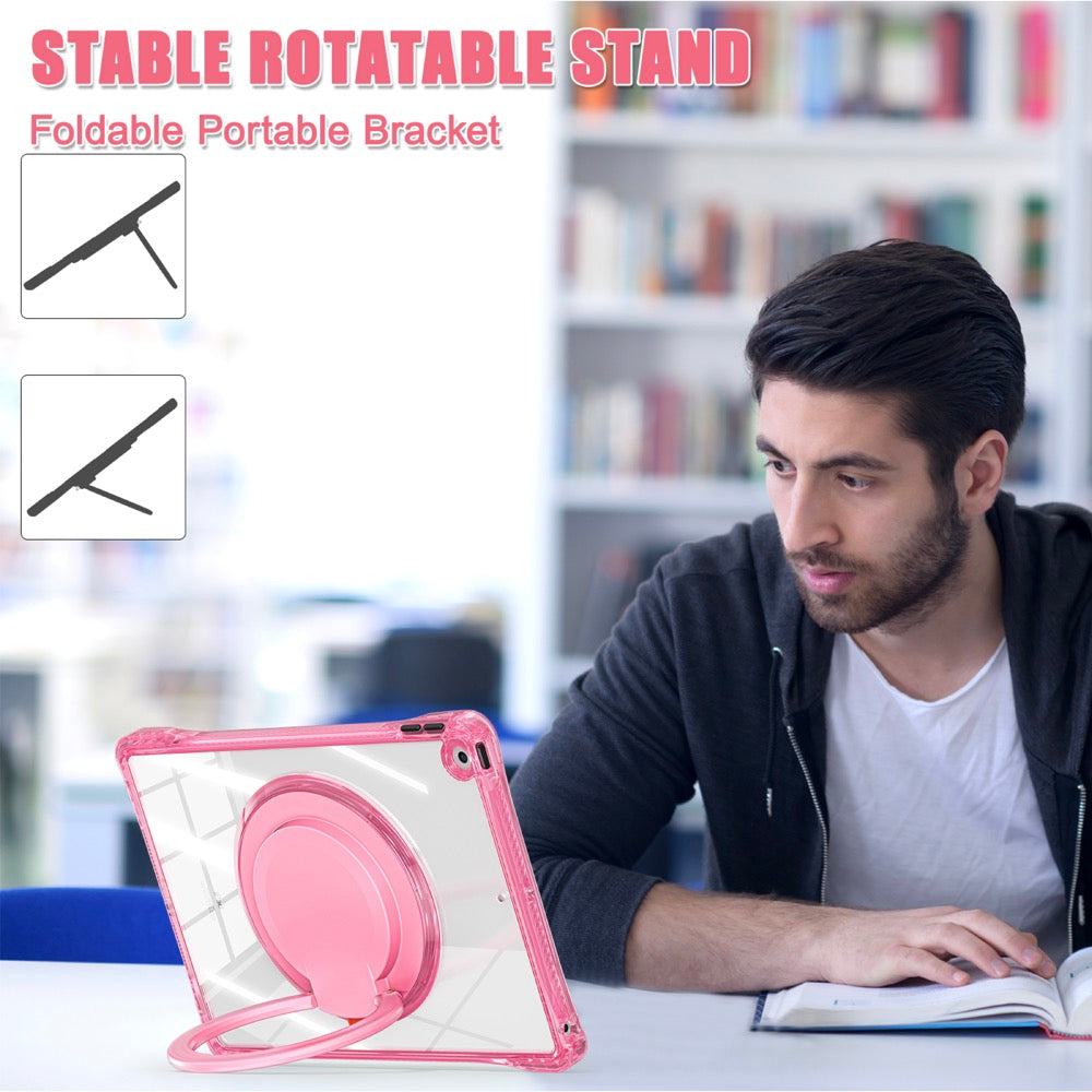 Estuche Transparent B Series iPad 10.2 Fucsia - 0714000037