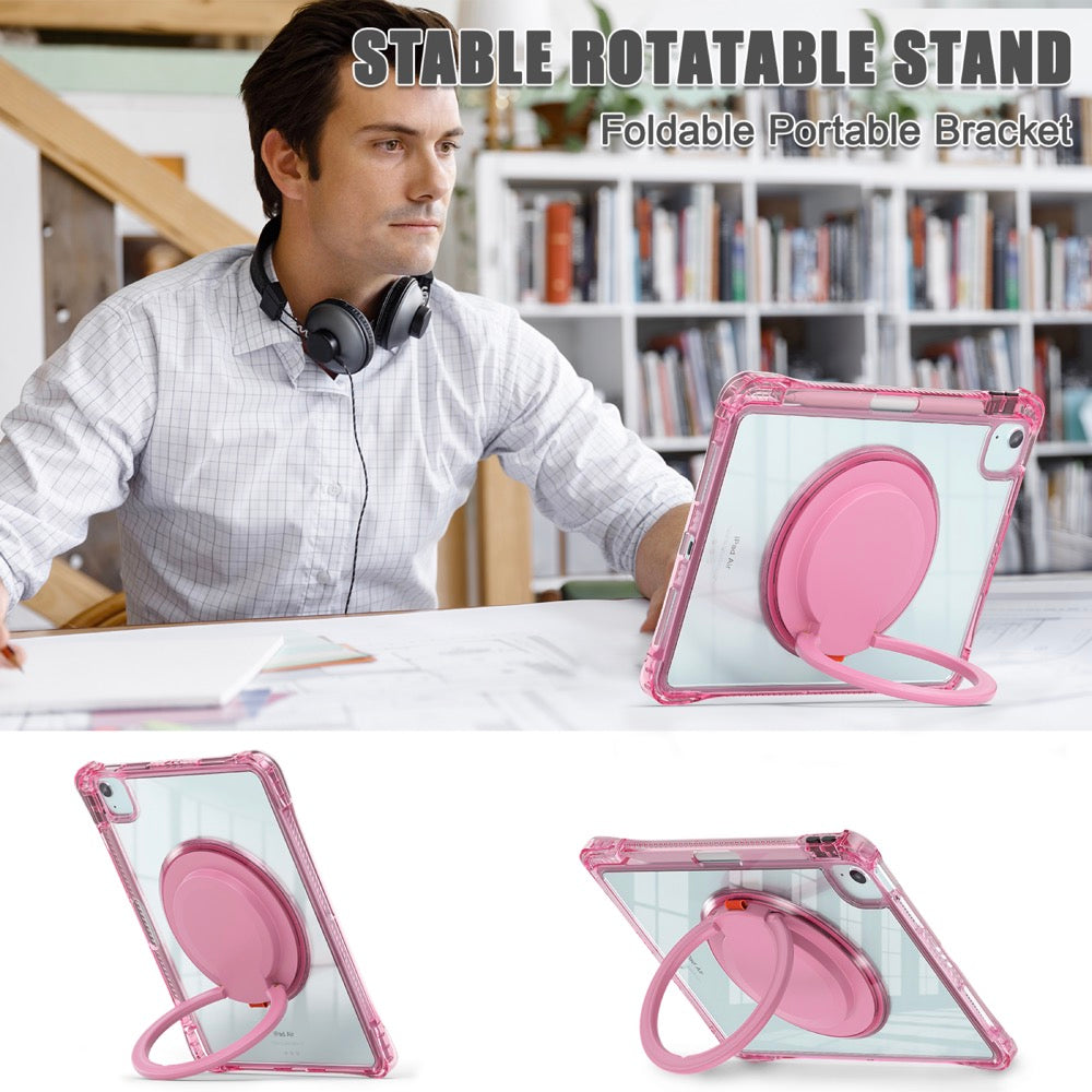Estuche Transparente B Series para iPad Air 11 2024 - Fucsia - 0714000039