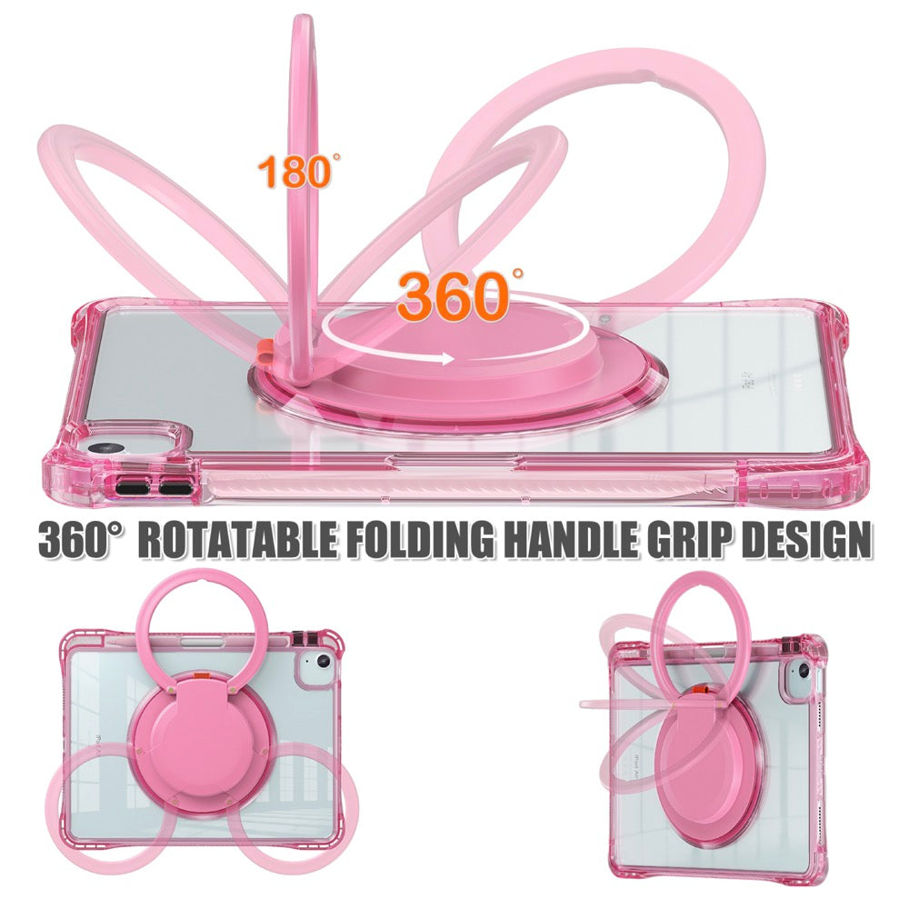 Estuche Transparente B Series para iPad Air 11 2024 - Fucsia - 0714000039