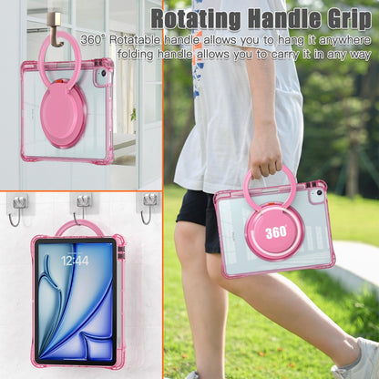 Estuche Transparente B Series para iPad Air 11 2024 - Fucsia - 0714000039