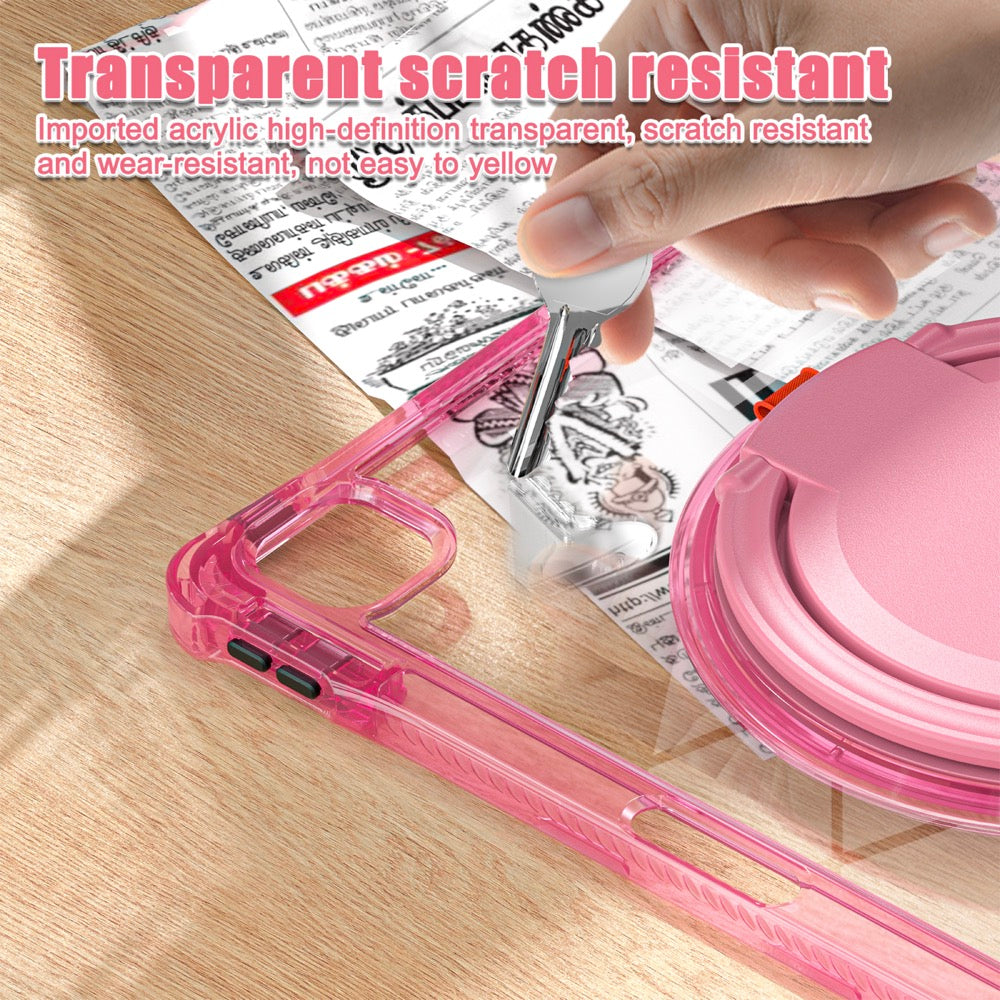 Estuche Transparente Fucsia para iPad Pro 13 2024 - 0714000040