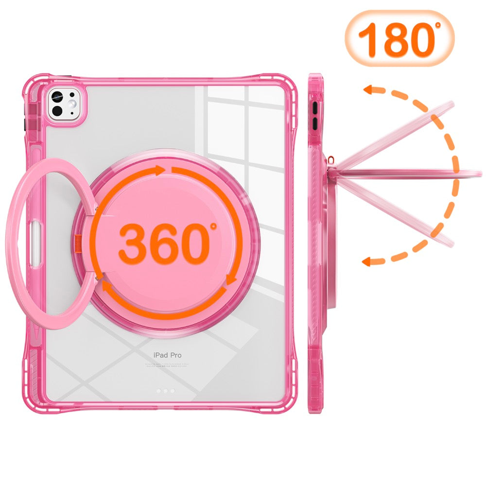 Estuche Transparente Fucsia para iPad Pro 13 2024 - 0714000040