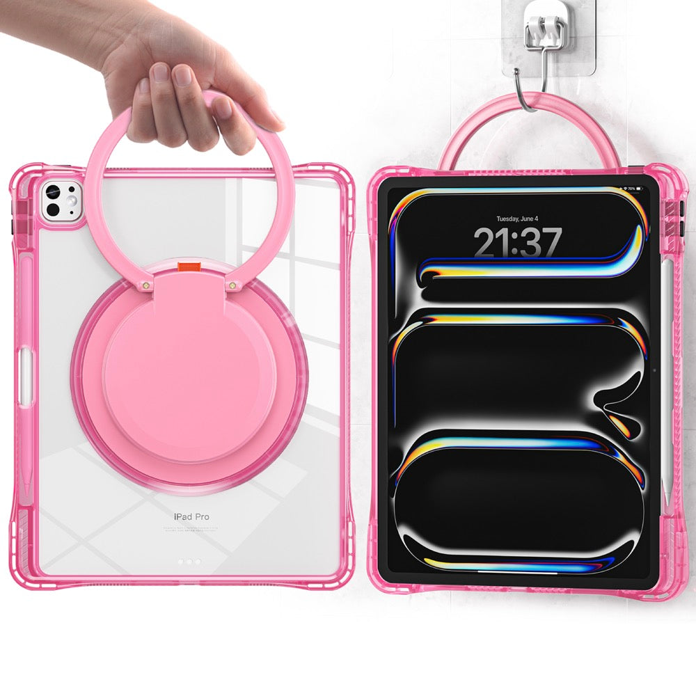 Estuche Transparente Fucsia para iPad Pro 13 2024 - 0714000040