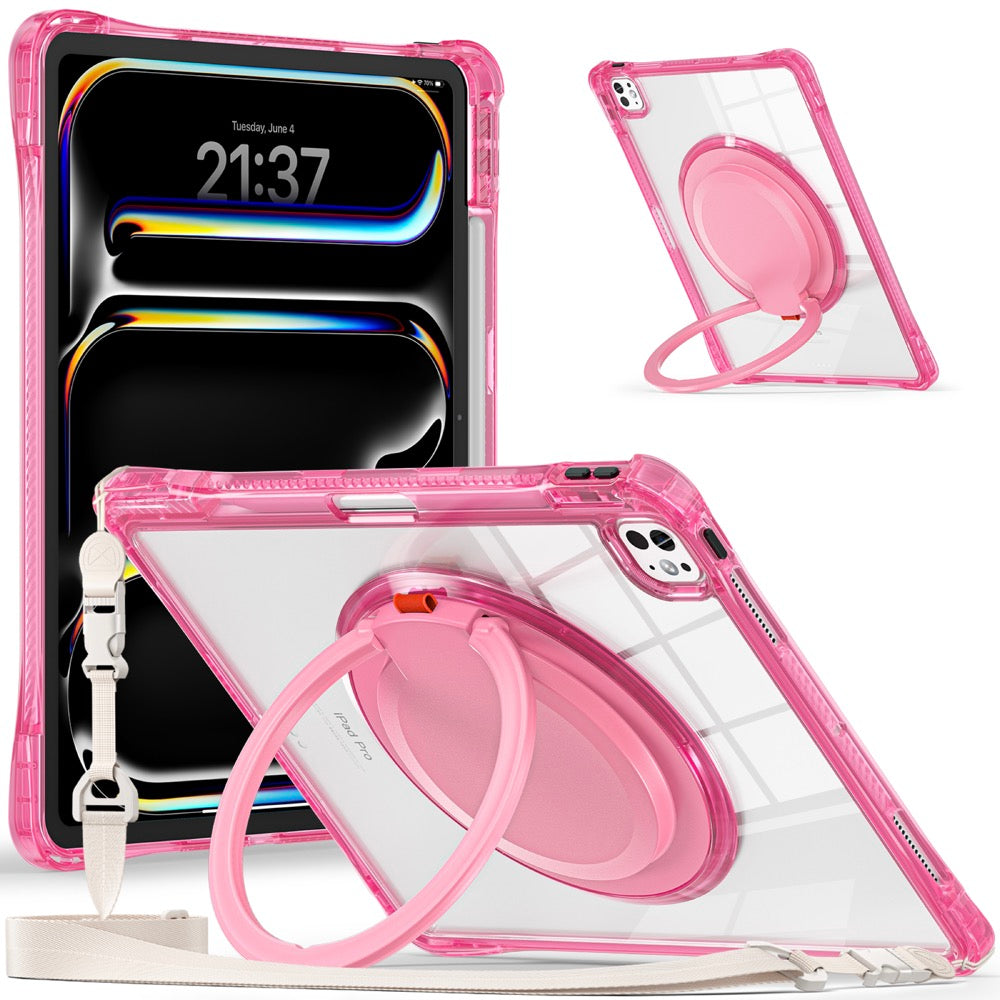 Estuche Transparente Fucsia para iPad Pro 13 2024 - 0714000040