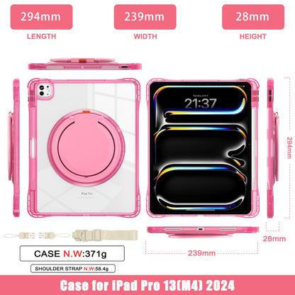 Estuche Transparente Fucsia para iPad Pro 13 2024 - 0714000040