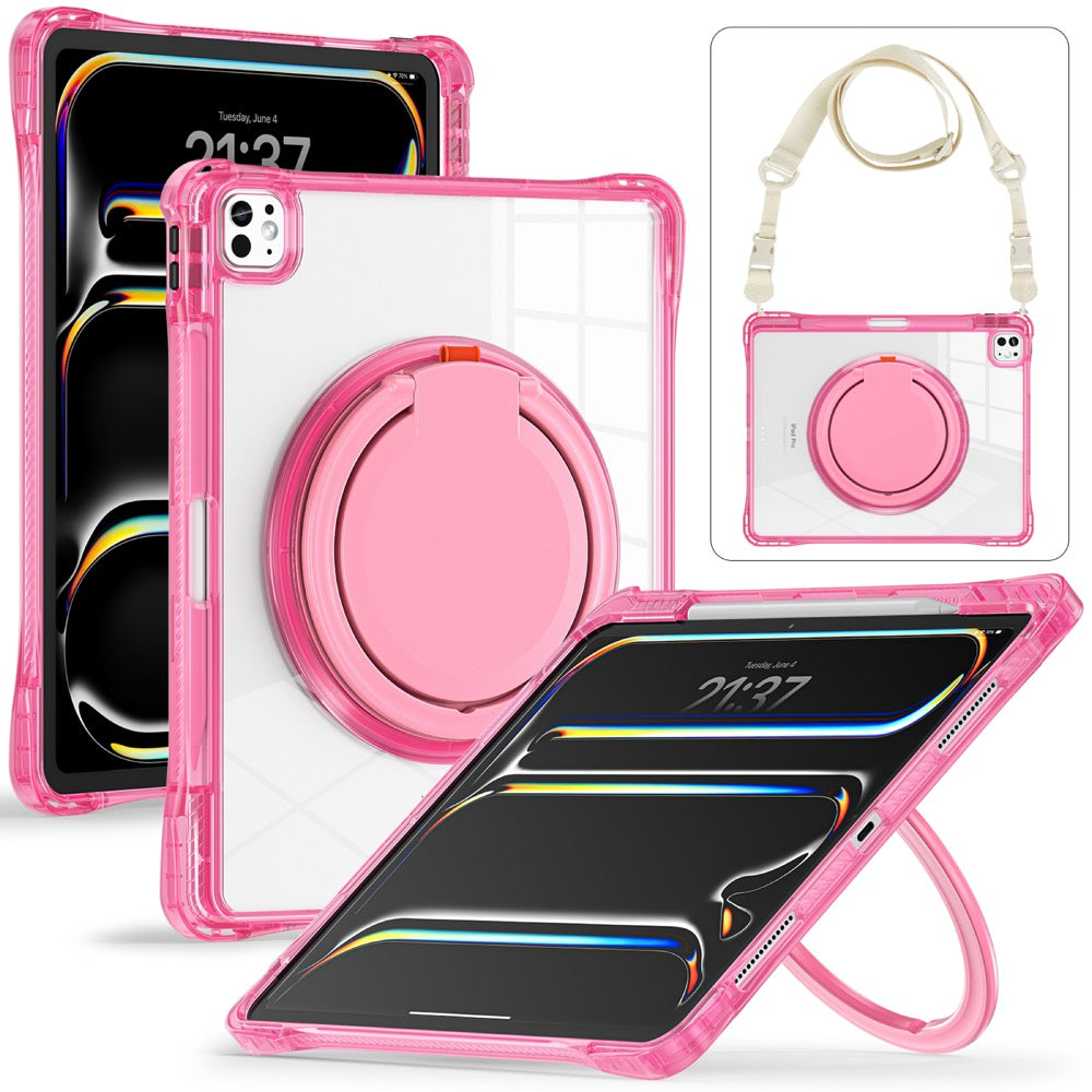 Estuche Transparente Fucsia para iPad Pro 13 2024 - 0714000040