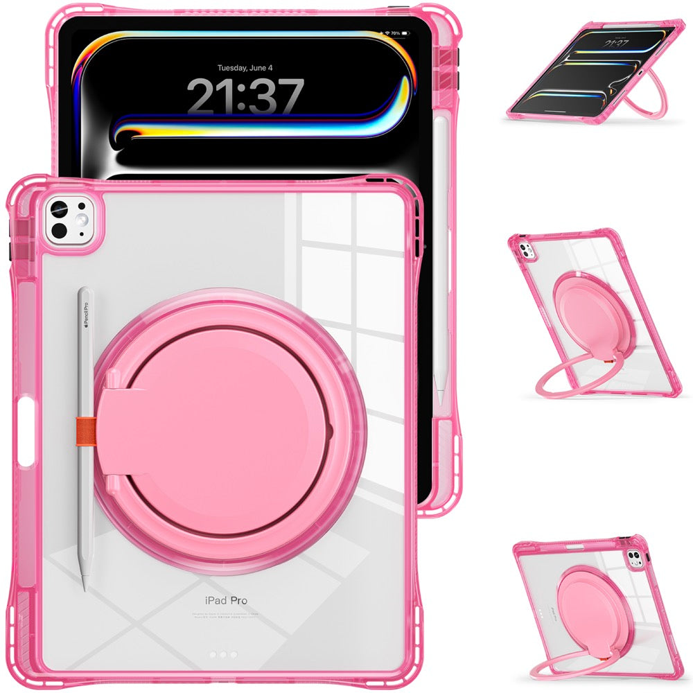 Estuche Transparente Fucsia para iPad Pro 13 2024 - 0714000040