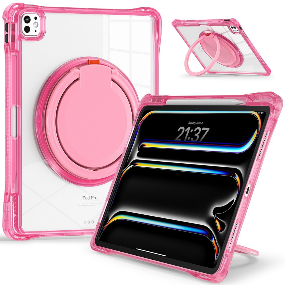 Estuche Transparente Fucsia para iPad Pro 13 2024 - 0714000040