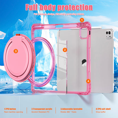 Estuche Transparente Fucsia para iPad Pro 13 2024 - 0714000040