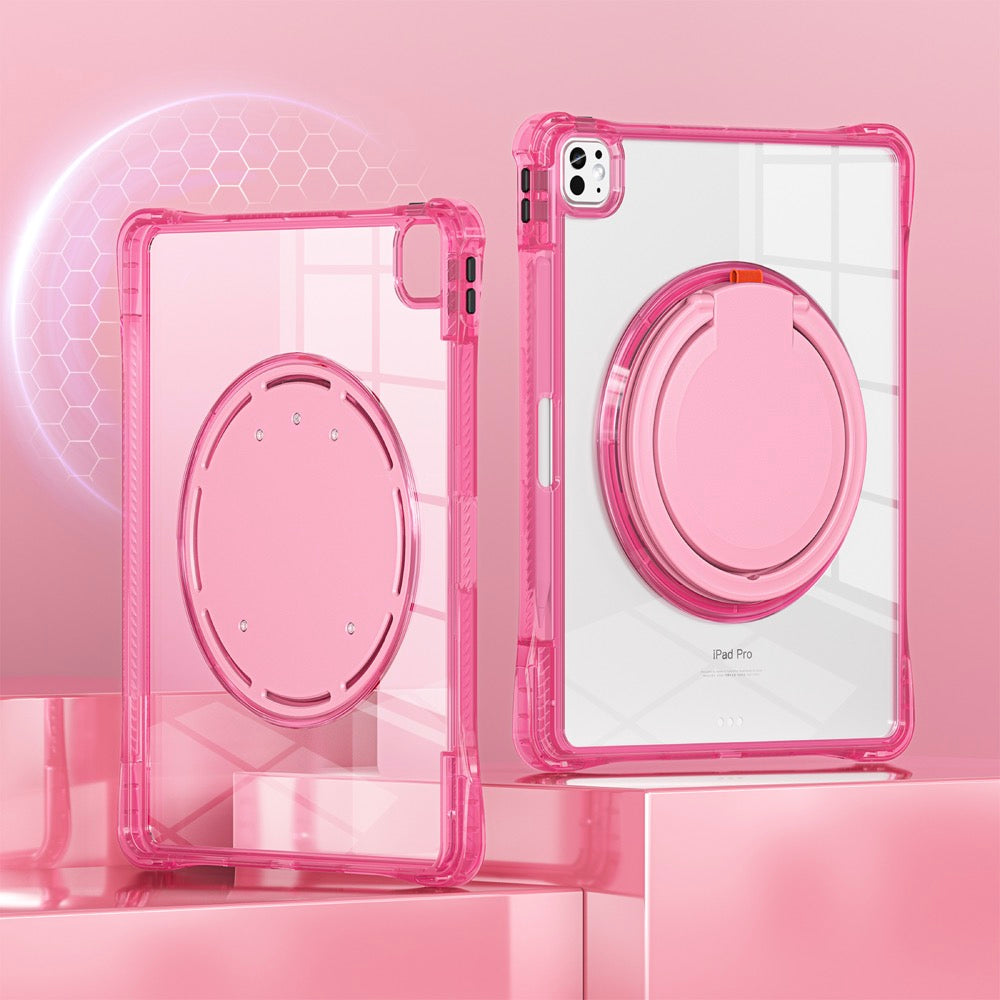 Estuche Transparente Fucsia para iPad Pro 13 2024 - 0714000040