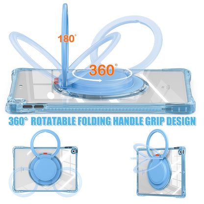 Estuche transparent b series modelo ipad 10.2 color celeste con strap - imagen 11