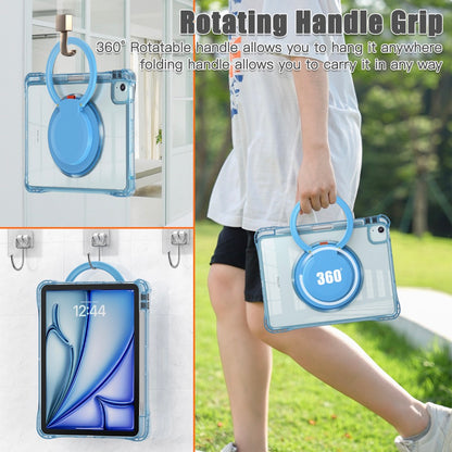 Estuche Transparente B Series para iPad Air 11 2024 - Celeste - 0714000043