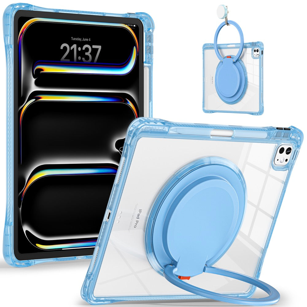 Estuche Transparent B Series iPad Pro 13 2024 Celeste - 0714000044