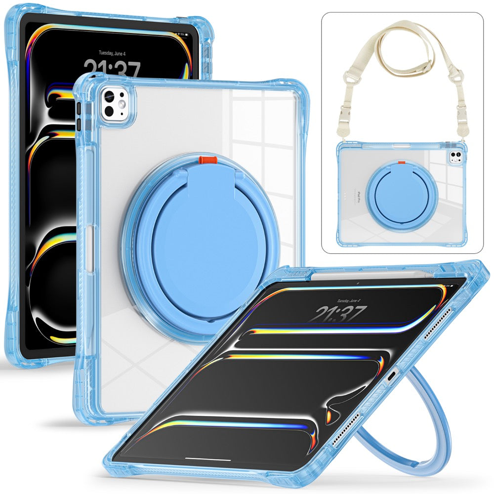 Estuche Transparent B Series iPad Pro 13 2024 Celeste - 0714000044