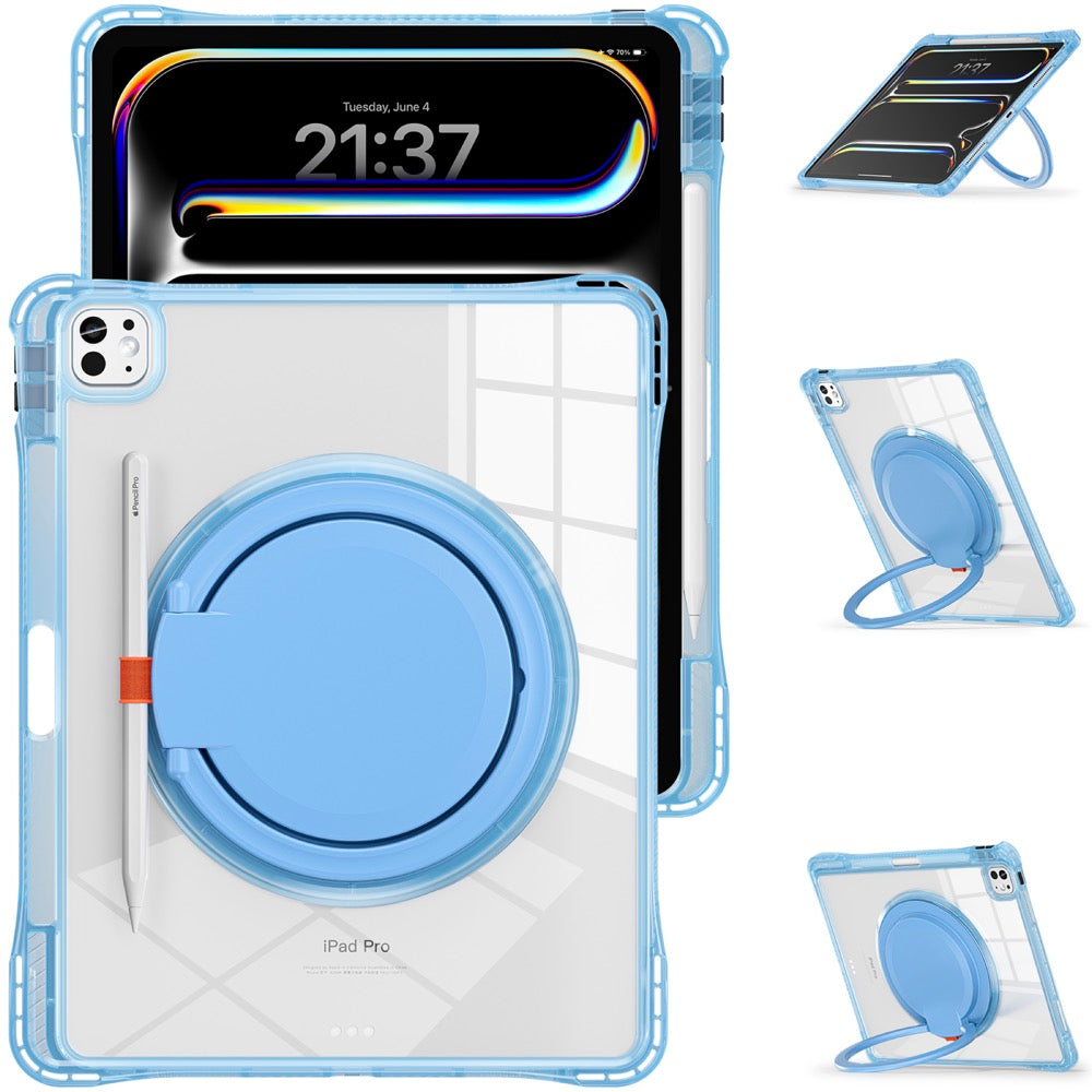 Estuche Transparent B Series iPad Pro 13 2024 Celeste - 0714000044