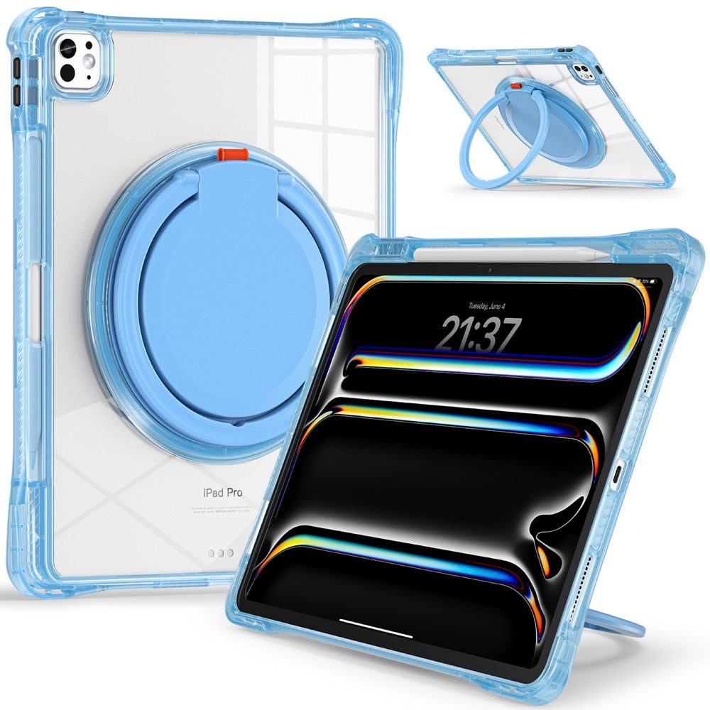 Estuche Transparent B Series iPad Pro 13 2024 Celeste - 0714000044
