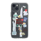 Estuche switcheasy city iphone 15 plus new york color multicolor