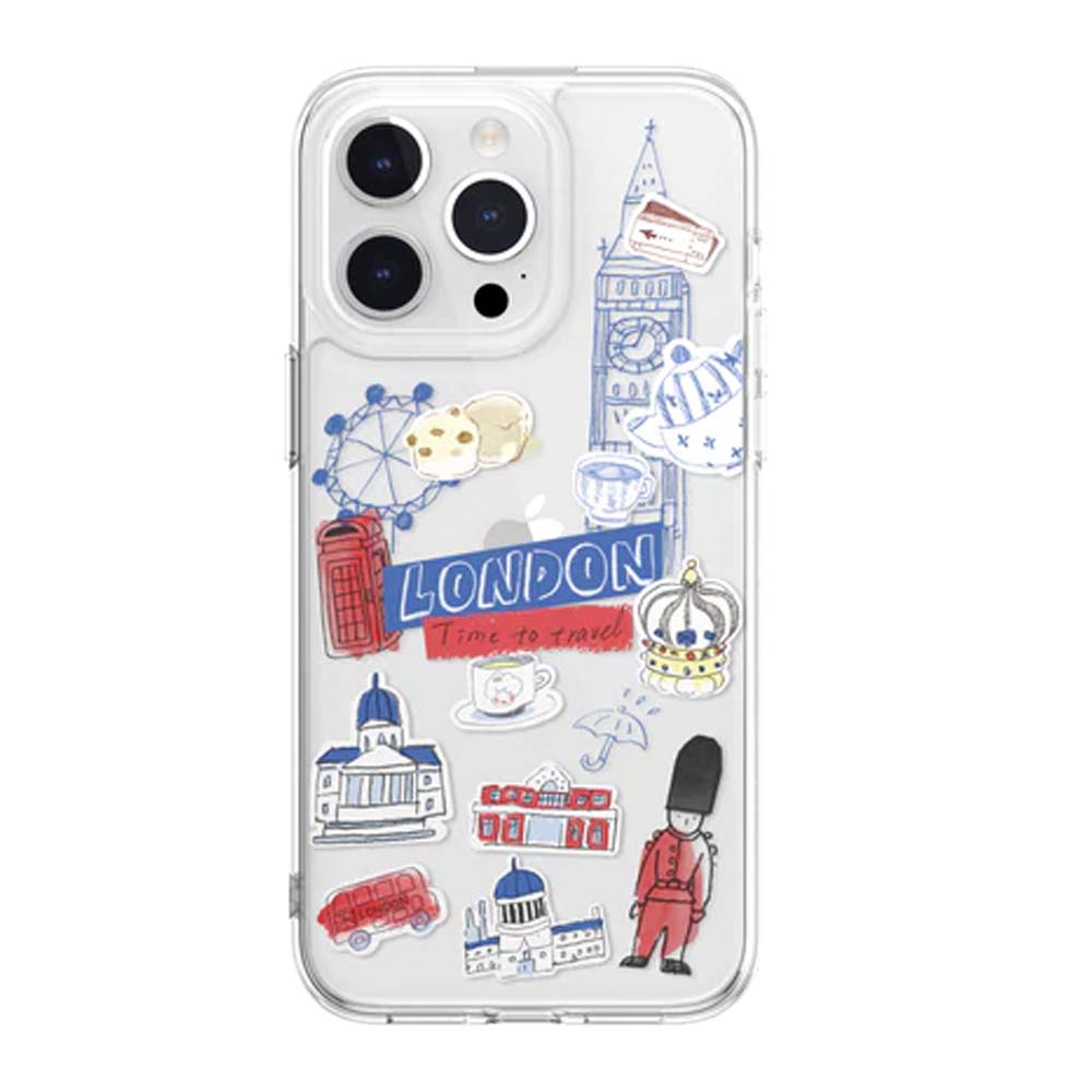 Estuche Switcheasy City iPhone 15 Pro London Multicolor - 0714103600060284