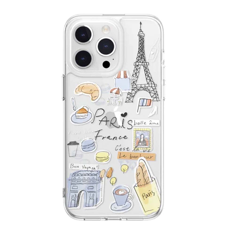 Estuche Switcheasy City iPhone 15 Pro Paris Multicolor - 0714103600070284