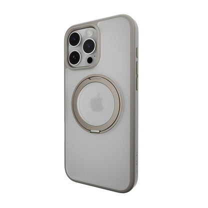 Estuche Mageasy Magstand 360° para iPhone 16 Pro - Plateado - 0714203600120187
