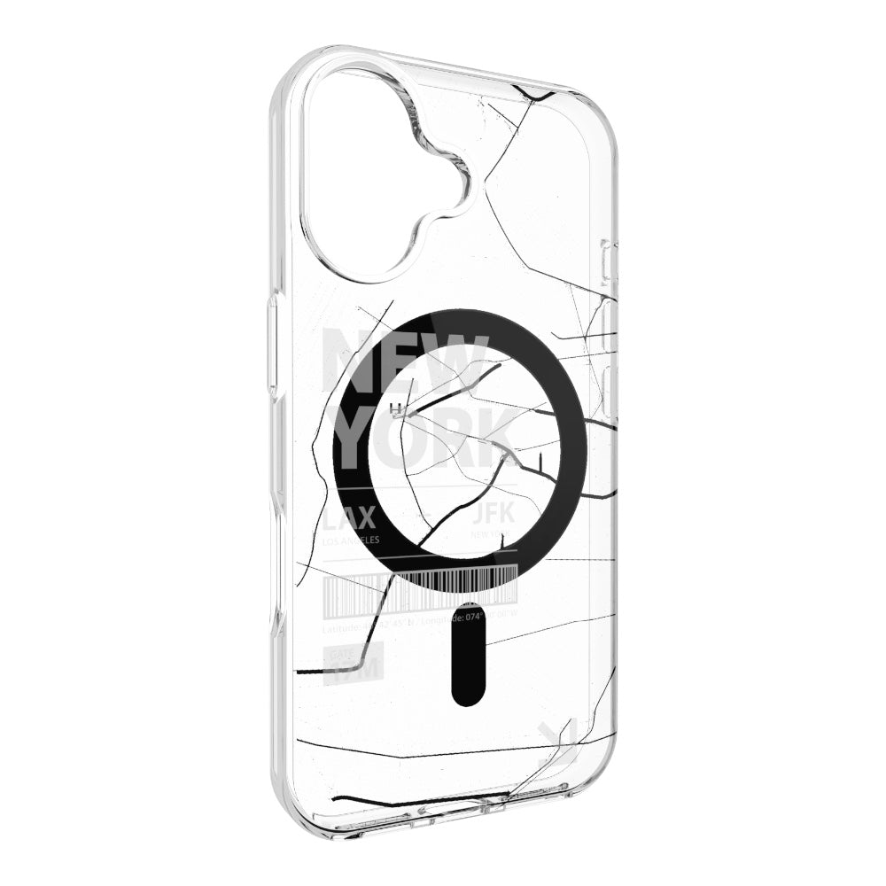 Estuche SwitchEasy Skin iPhone 16 Plus - Transparente/Negro - 0714403600090226