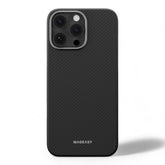 Estuche switcheasy skin iphone 16 pro kev m armaid fiber protective case color negro/gris