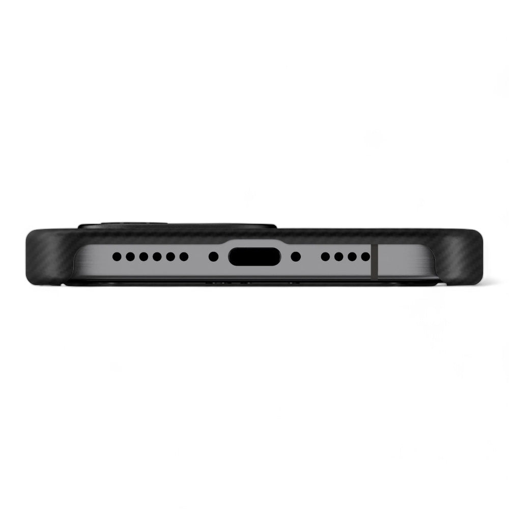 Estuche Switcheasy Skin para iPhone 16 Pro - Negro/Gris - 0714403600130171