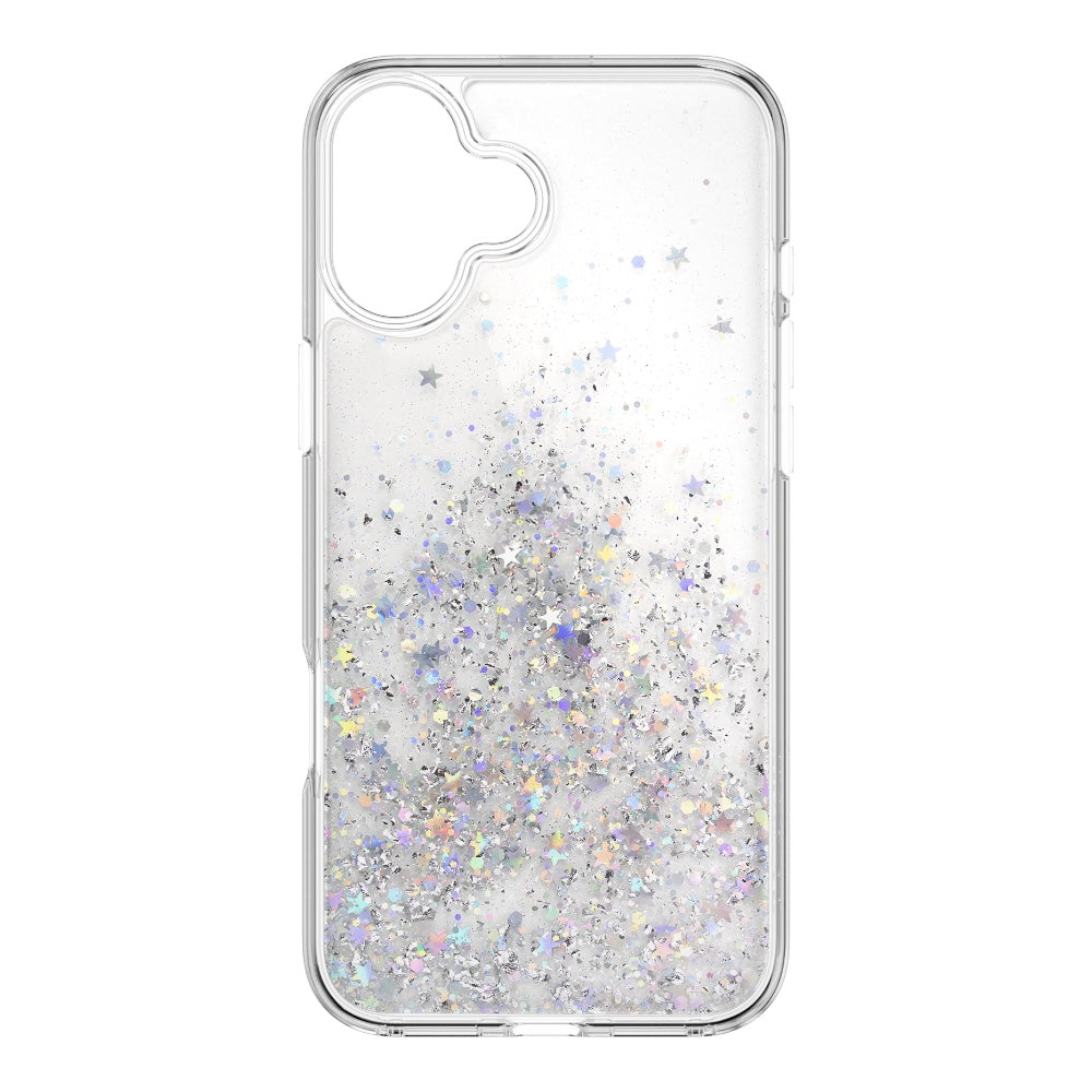 Estuche SwitchEasy Skin iPhone 16 Starfield M 3D Glitter - 0714403600820215