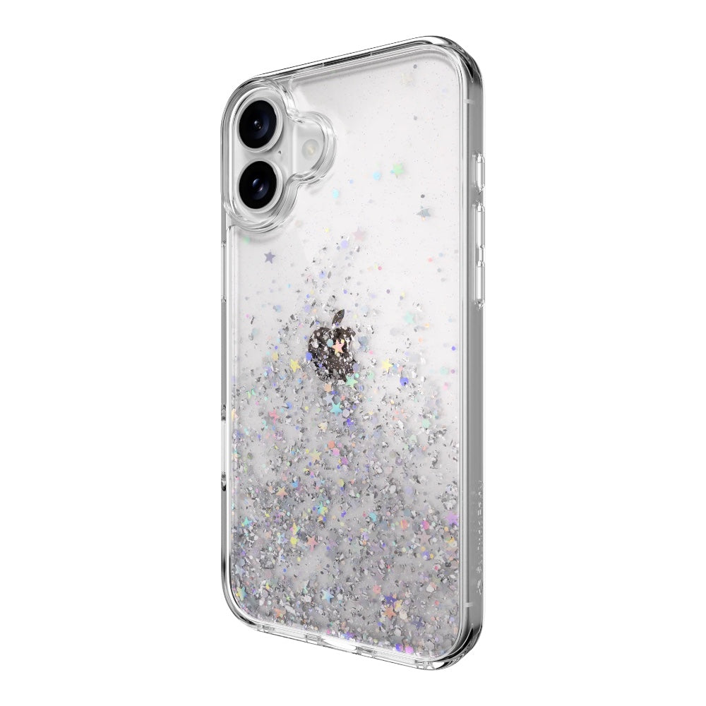 Estuche SwitchEasy Skin iPhone 16 Starfield M 3D Glitter - 0714403600820215