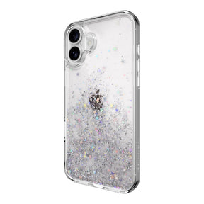 Estuche switcheasy skin iphone 16 starfield m 3d glitter shockproof case for 2024 iphone 2 lenses color transparente