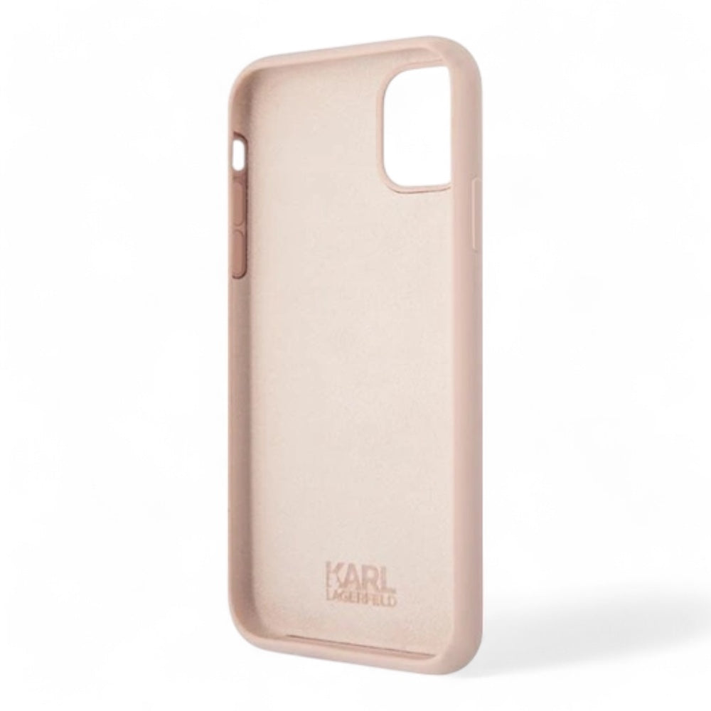 Estuche Karl Lagerfeld Choupette Head Pink para iPhone 11 - 0714405900130284
