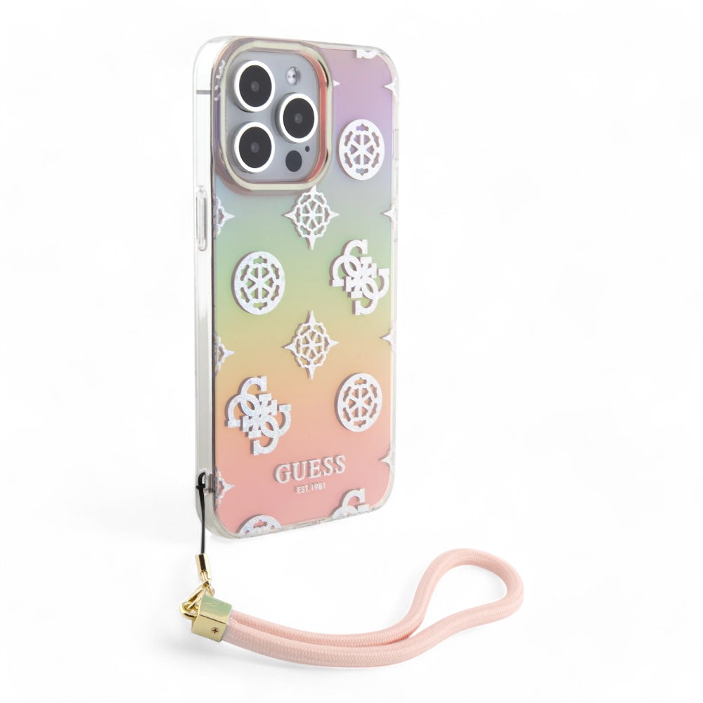 Estuche Guess Iridescent Turquesa para iPhone 15 Pro Max - 0714406000140284