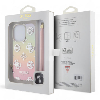 Estuche Guess Iridescent Turquesa para iPhone 15 Pro Max - 0714406000140284