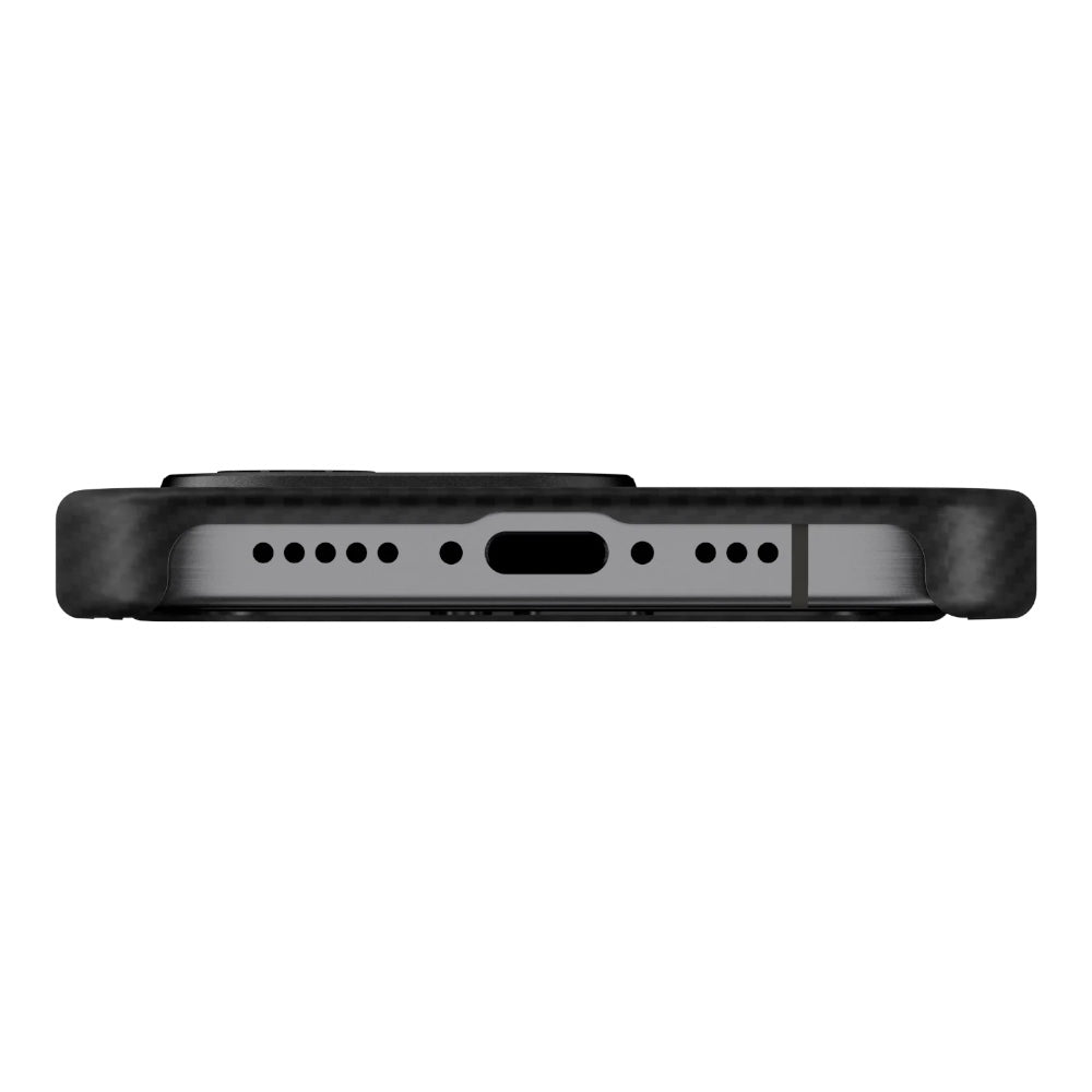 Estuche Mageasy Skin para iPhone 16 Pro - Negro - 0714406400020157