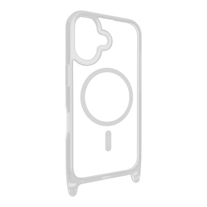 Estuche Mageasy Skin para iPhone 16 Roam M - Transparente/Negro - 0714406400160226
