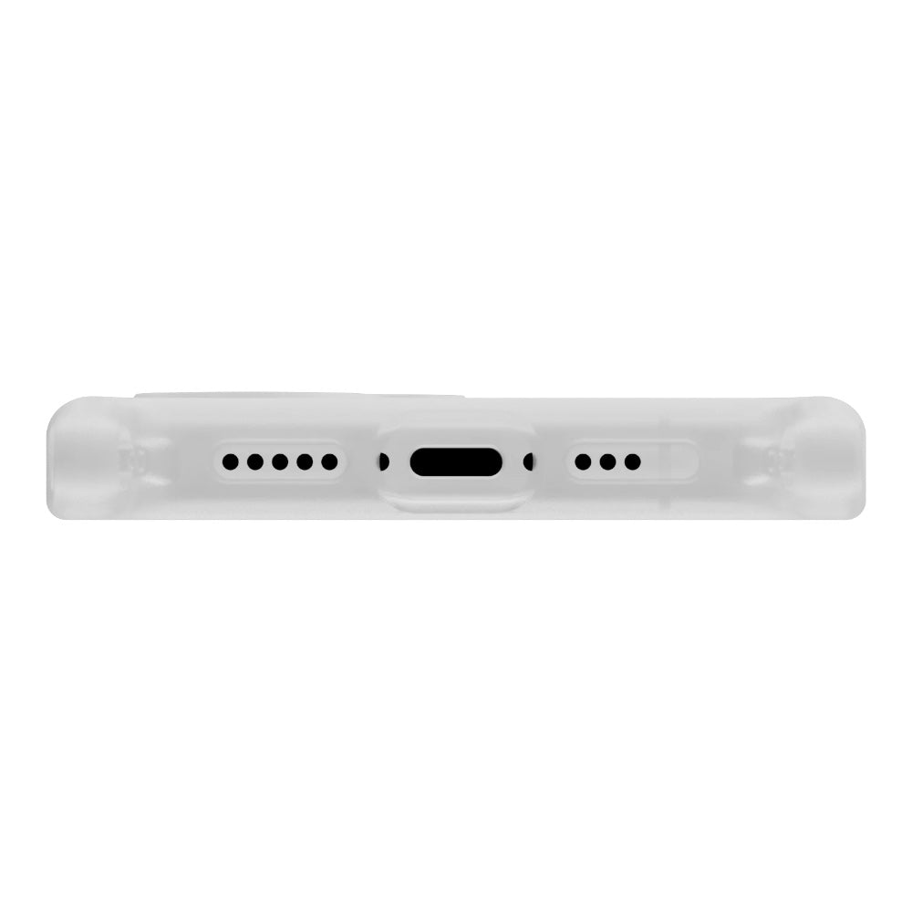 Estuche Mageasy Skin para iPhone 16 Roam M - Transparente/Negro - 0714406400160226