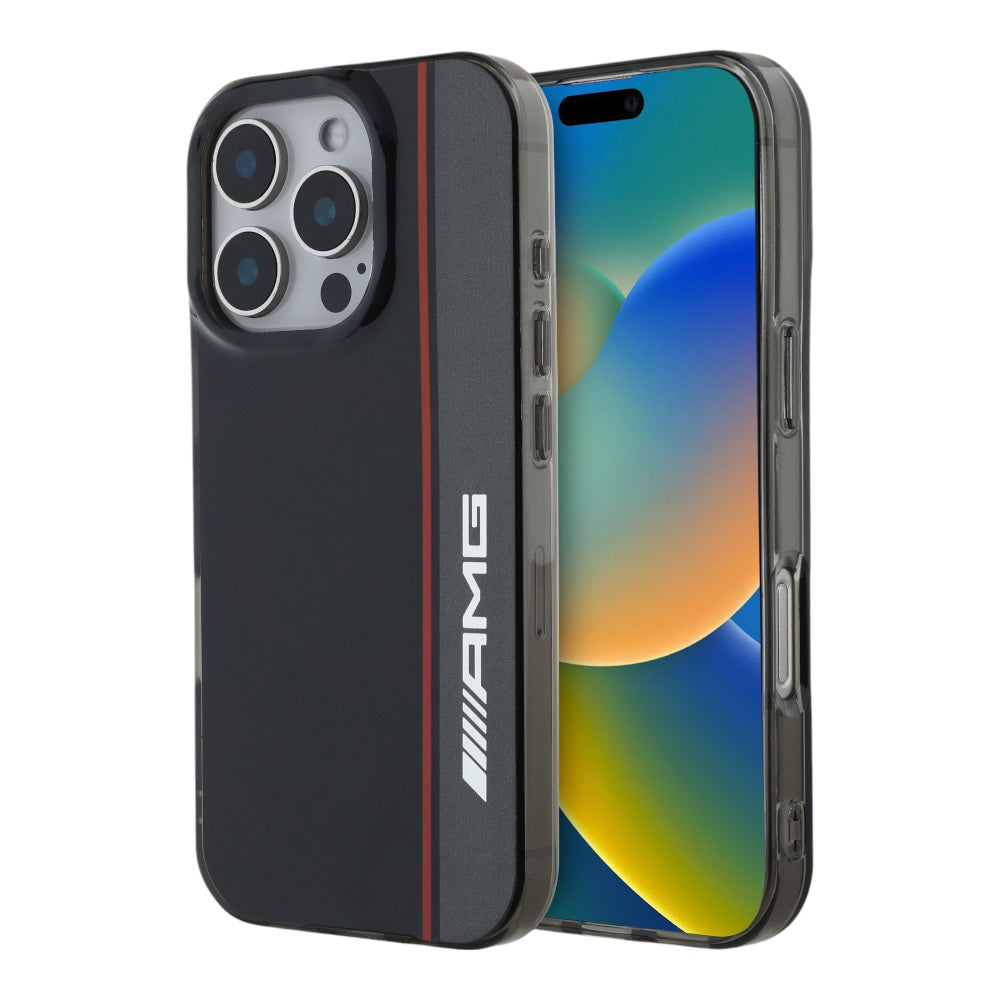 Estuche AMG Skin iPhone 16 Pro MagSafe Negro - 0714407000030157