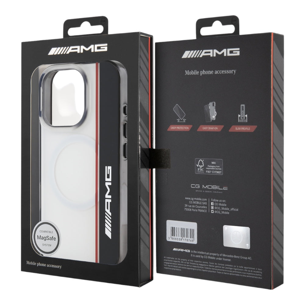 Estuche AMG Skin para iPhone 16 Pro Max - Blanco - 0714407000060041