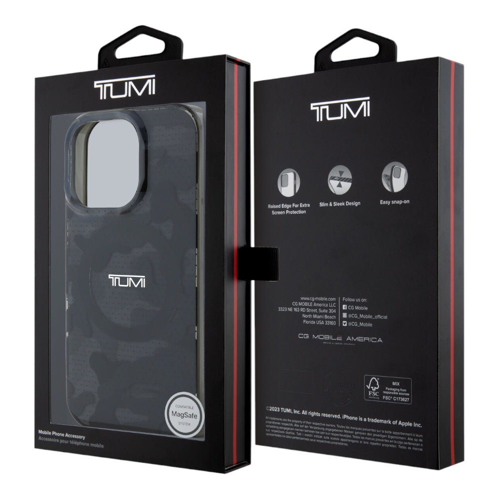 Estuche Tumi Skin iPhone 16 Pro - Camuflaje Gris - 0714407100020088