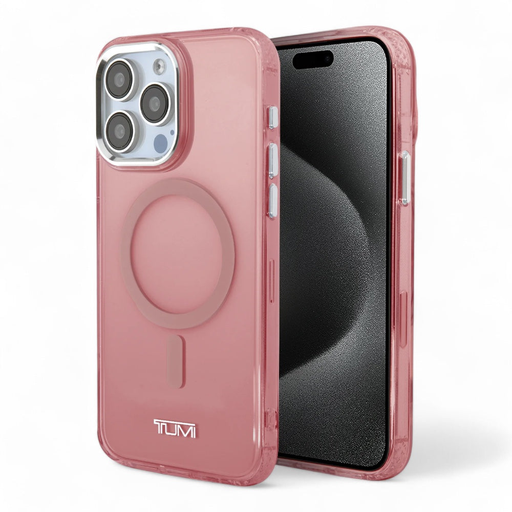 Estuche Tumi HC MagSafe Rosa para iPhone 15 Pro Max - 0714407100030284
