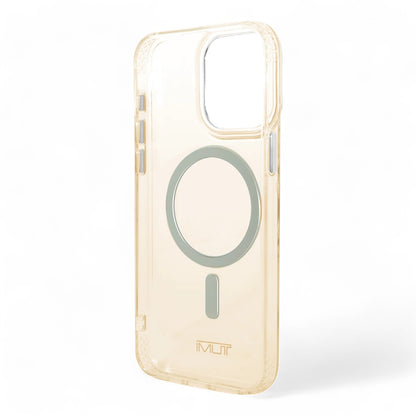 Estuche Tumi HC MagSafe Transparente Berry para iPhone 15 Pro Max - Amarillo - 0714407100040284
