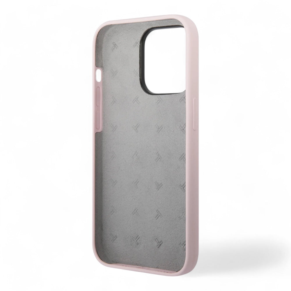 Estuche tumi hc women liquid silicone lilac  iphone 14 pro max color lila