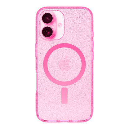 Estuche Otterbox Symmetry MagSafe iPhone 16 - Glitter Rosado - 0729000015